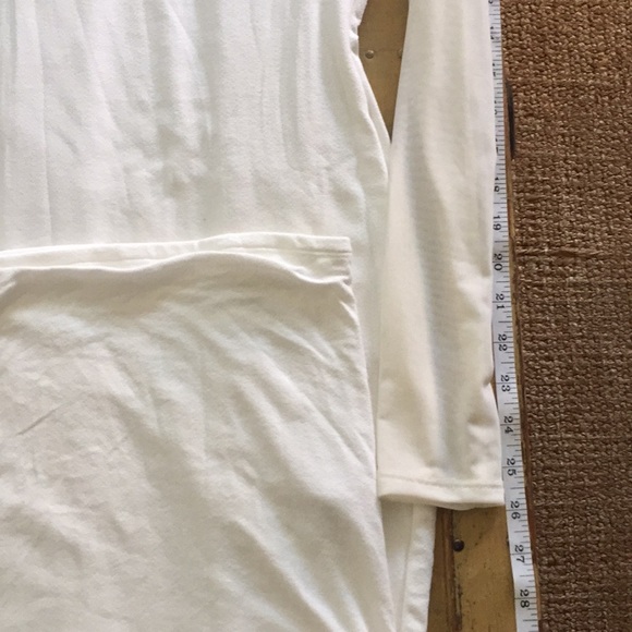 NWT NAKED WARDROBE STRETCH WHITE BODYCON MIDI DRESS M - Picture 12 of 15